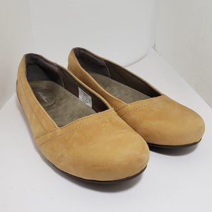 Eddie Bauer Butterscotch Leather Ballet Flats 9